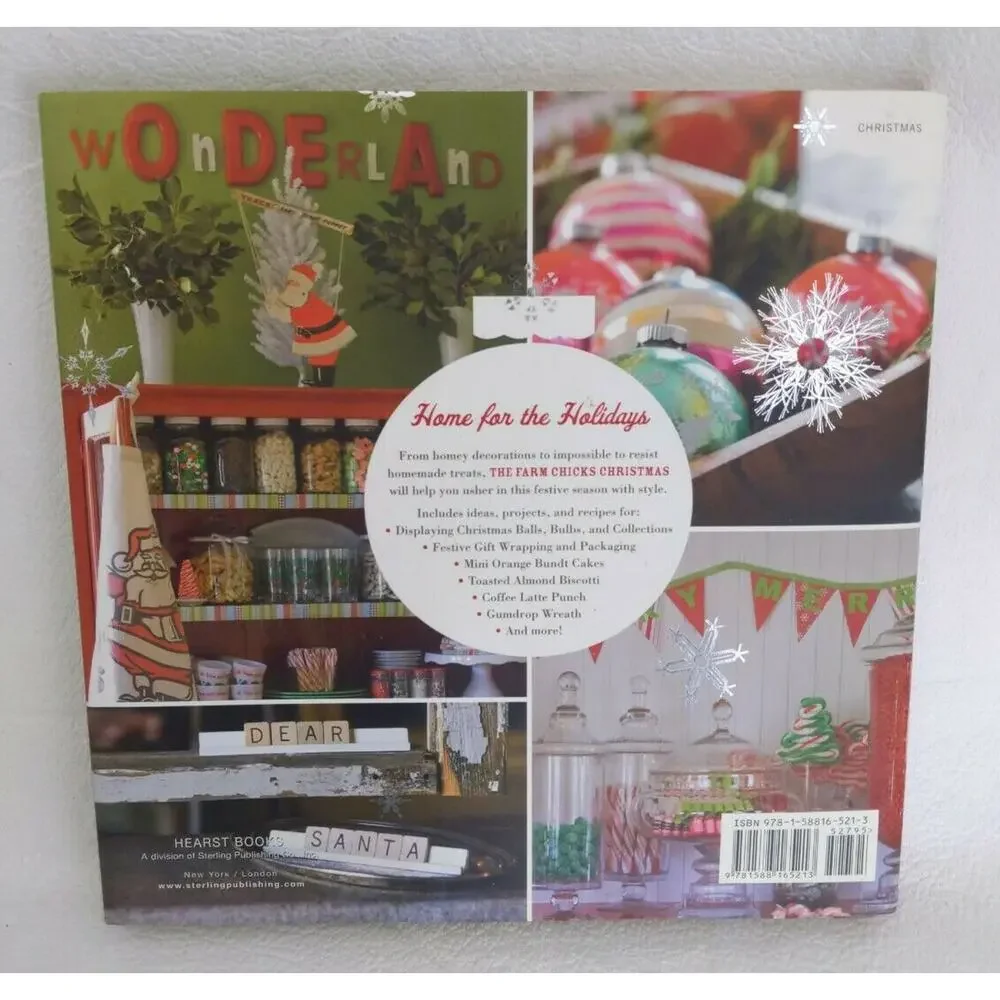 Country Living The Farm Chicks Christmas Holiday Crafts Recipes DIY